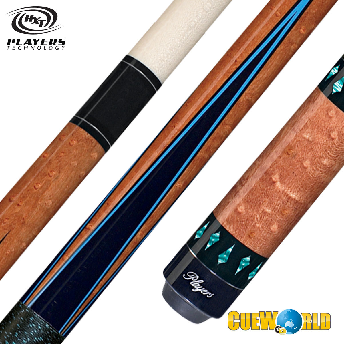 Players Technology Series HXT30 Pool Cue Style 21 oz.