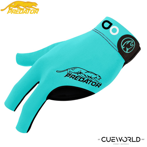 Predator Albin Ouschan Second Skin Teal Billiard Glove Left Hand