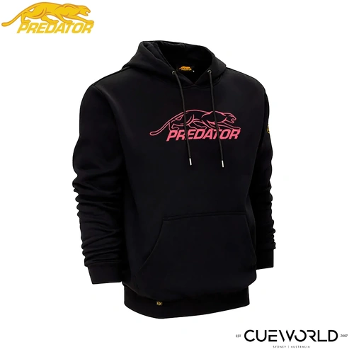 Predator Hoodie Black with Pink Cat Logo