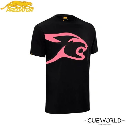 Predator T-Shirt with Pink Predator Cat Head