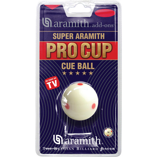 Aramith Pro-Cup Cue Ball (Measles ball) 2 1/4"