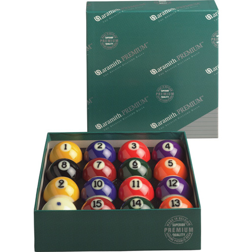 Premium Belgian Aramith Billiard Balls 2 1/4"