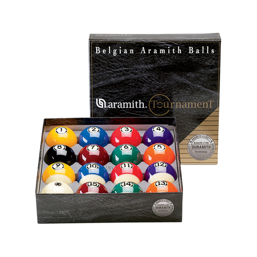 Super Aramith Tournament Billiard Ball Set for American Pool 