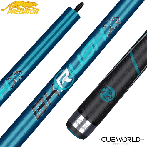 Predator Teal BK Rush® Break Cue - Sport Wrap