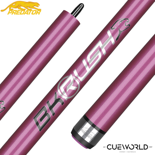 Predator BK Rush Pink/Silver Limited Edition Break Cue - No Wrap