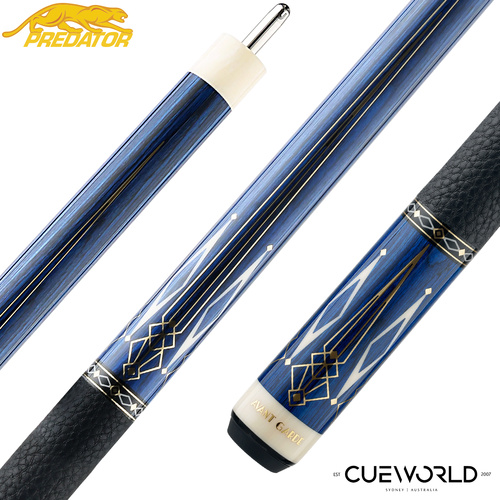 Predator LE Avant Garde Blue Pool Cue with Leather Luxe Wrap No. 6/100
