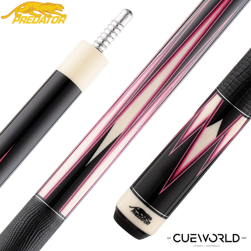 Predator LE True Splice 16 Gen 3 Pink Pool Cue - Leather Wrap Radial