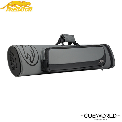 Predator Roadline Gray and Black 2x4 Hard Pool Cue Case