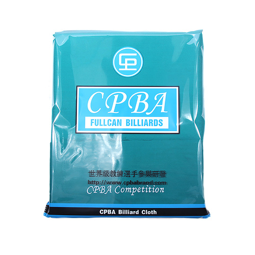 CPBA Competition Pool Table Cloth 9ft Blue Green
