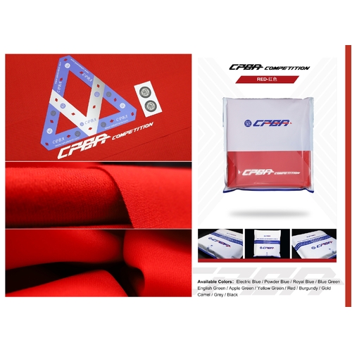 CPBA Competition Pool Table Cloth 9ft Red