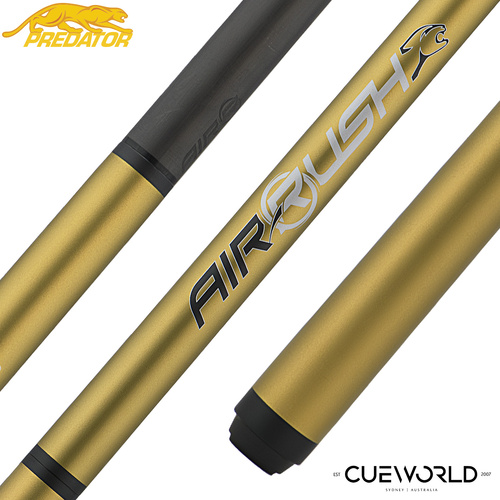 Predator Air Rush Gold Jump Cue - No Wrap