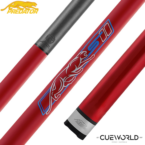 Predator Sport 2 Matte Red Pool Cue with No Wrap