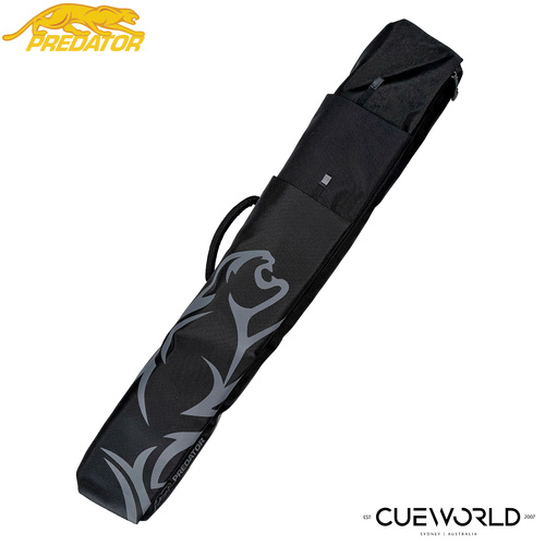 Predator Sport Backpack Pool Cue Case Hard  Black Grey