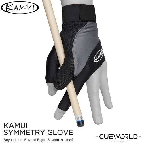 Kamui Grey Symmetry Billiard Glove - Universal Hand