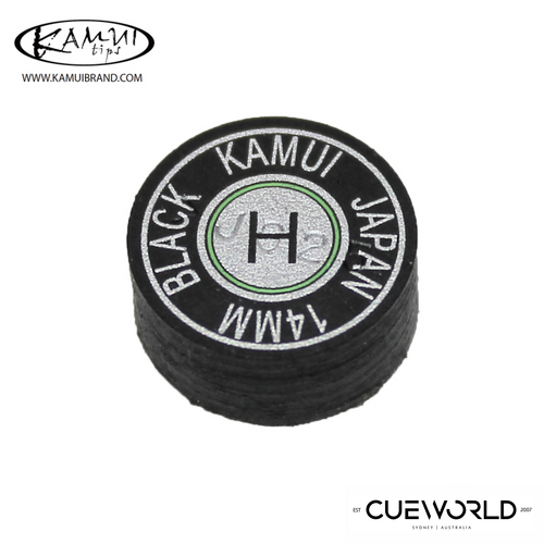 Kamui Black H Pool Cue Tip 14mm