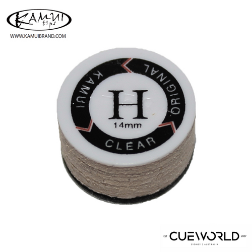 Kamui Clear Original H Pool Cue Tip 14mm
