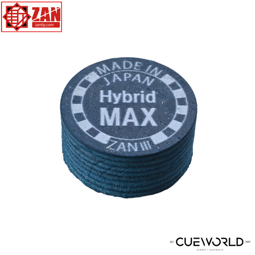 ZAN Hybrid Max Pool Cue Tip 14mm