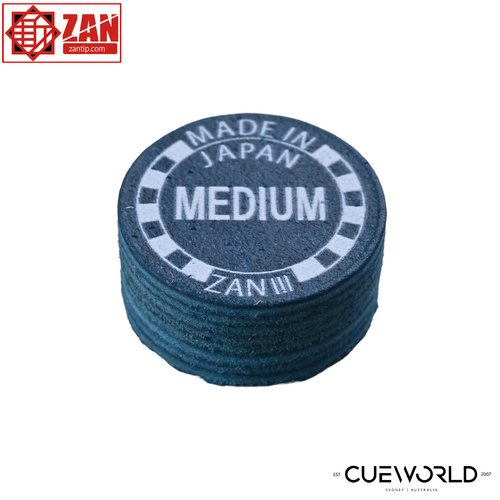ZAN Normal Pool Cue Tip Medium 14mm